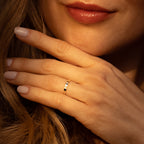 Bague "Fiancée" Or Jaune 375/1000