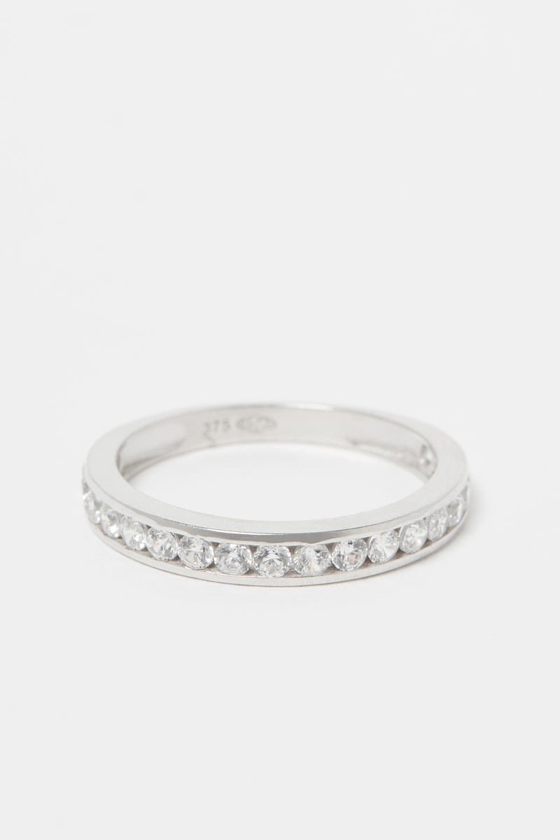 Anillo "Engagement" Oro Blanco 375/1000