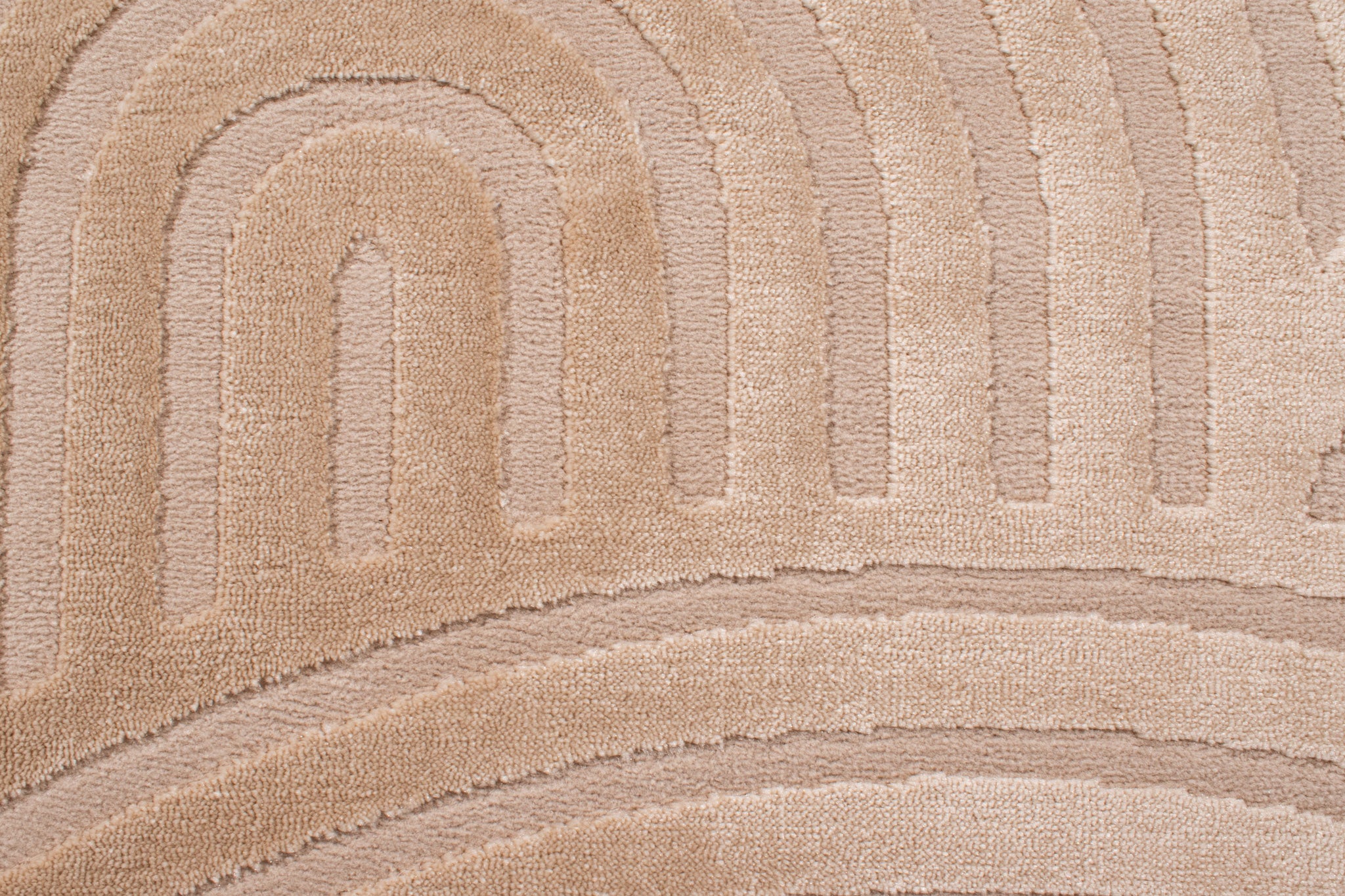 Bianca - Tapis D'Intérieur - Polypropylène - Beige