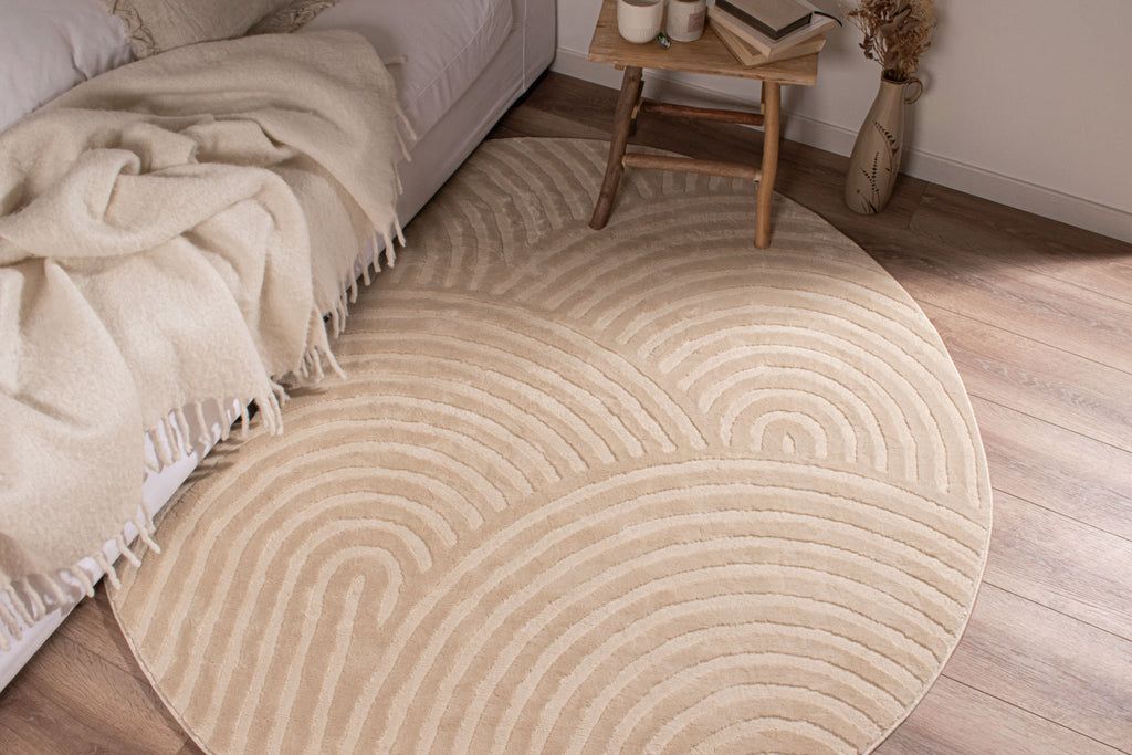 Bianca - Tapis D'Intérieur - Polypropylène - Creme