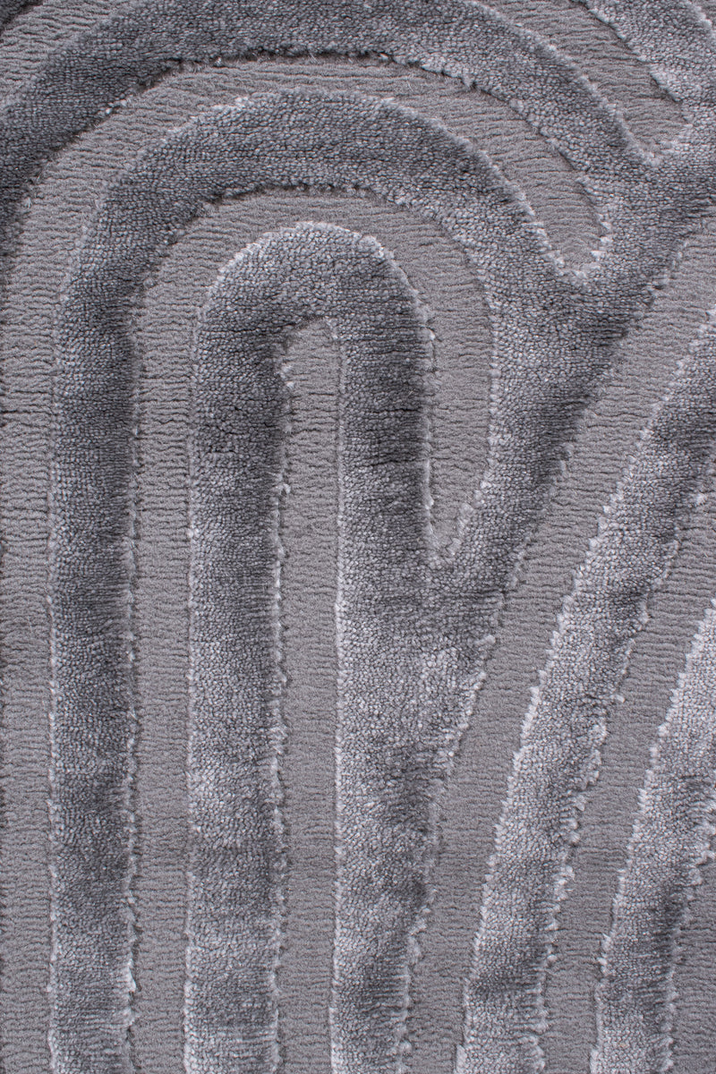 Tapis Bianca 157 - Motif Graphique - Gris - Intérieur