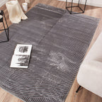 Bianca - Alfombra moderna en relieve gris - BIA159GRI BIANCA