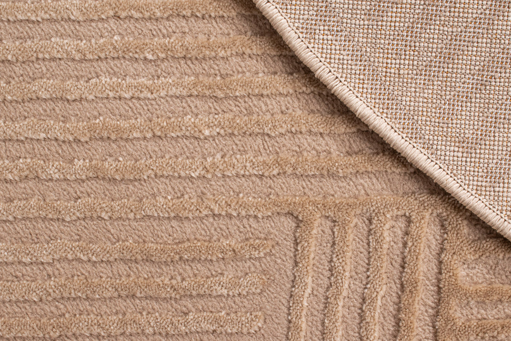 Bianca - Tapis D'Intérieur - Polypropylène - Beige