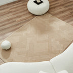 BIANCA - Alfombra de salón moderna beige - BIA160BEI BIANCA