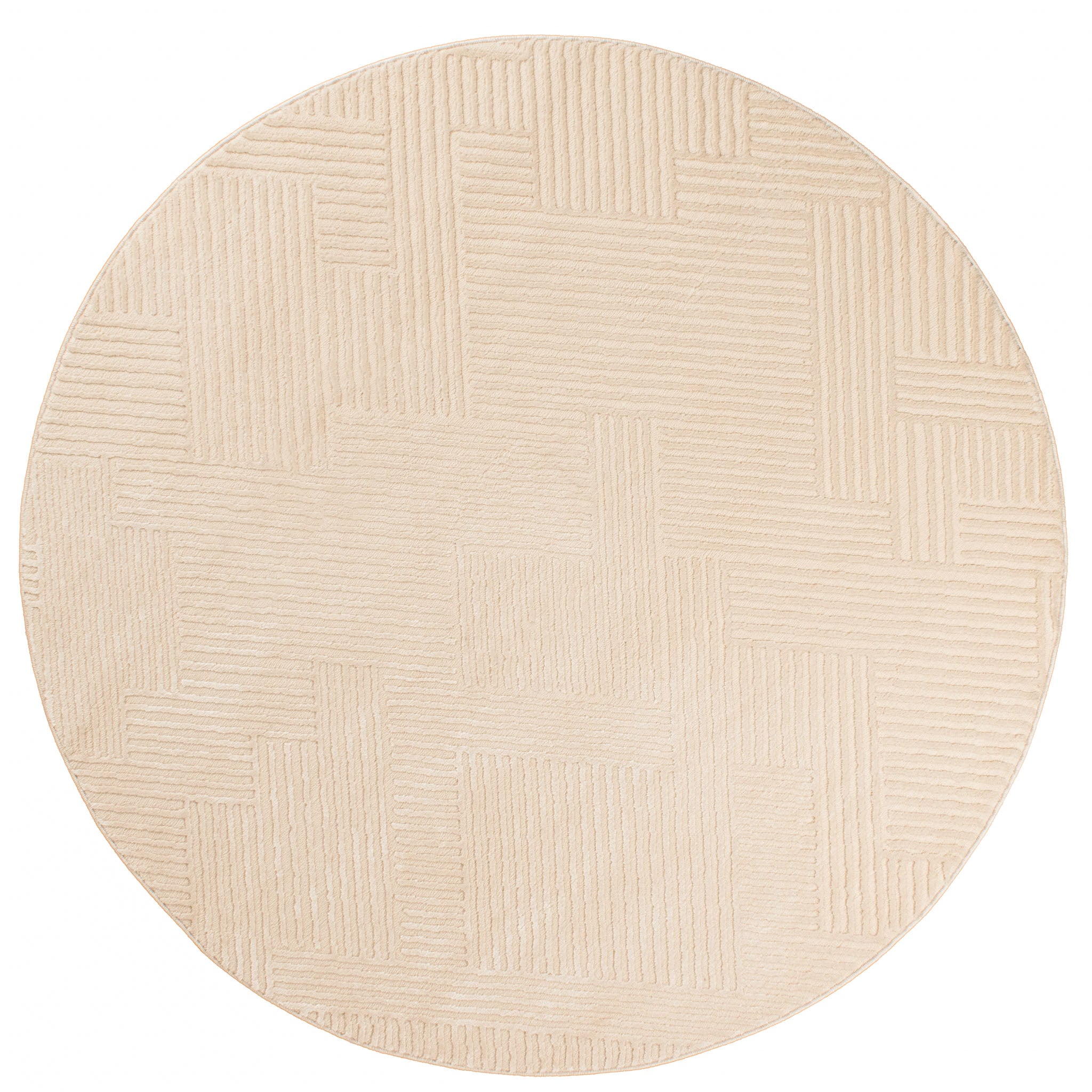 Bianca - Tapis D'Intérieur - Polypropylène - Creme