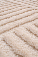 Tapis Bianca 160 - Motif Graphique - Creme - Intérieur