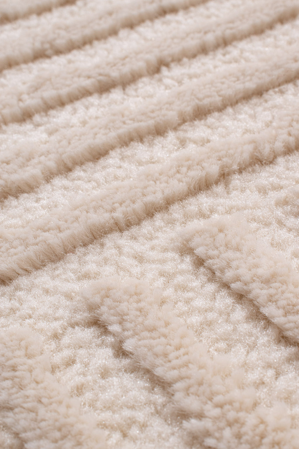 Bianca - Tapis D'Intérieur - Polypropylène - Creme