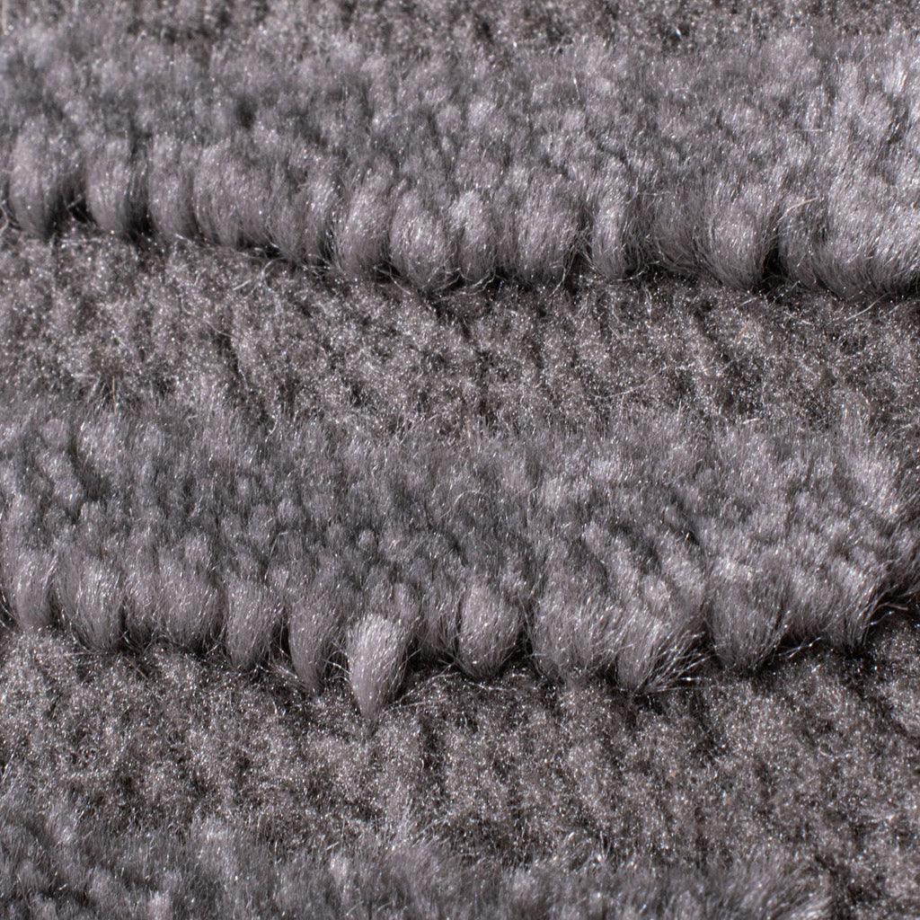 BIANCA - Round modern gray living room rug - BIA160GRI BIANCA