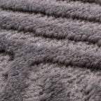 BIANCA - Round modern gray living room rug - BIA160GRI BIANCA