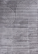 Tapis Bianca 163 - Motif Graphique - Gris - Intérieur
