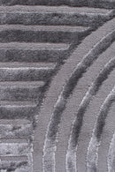 Tapis Bianca 163 - Motif Graphique - Gris - Intérieur