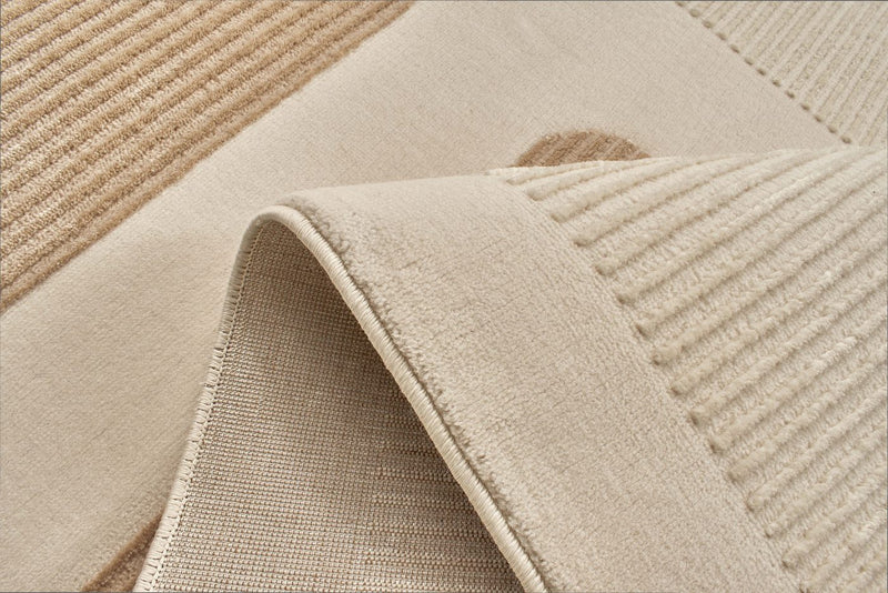 Tapis Bianca 171 - Motif Géométrique - Creme / Beige - Intérieur
