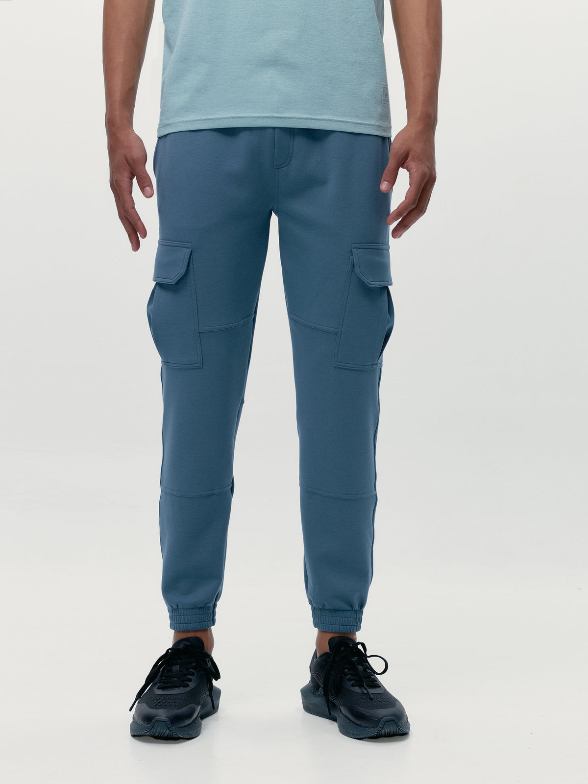 Pantaloni Jogging Biafra - Ardesia Chiaro - Uomo