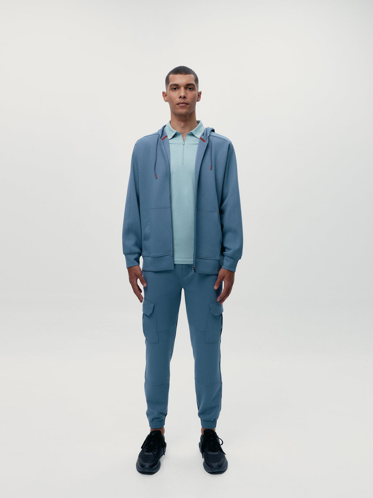 Pantaloni Jogging Biafra - Ardesia Chiaro - Uomo