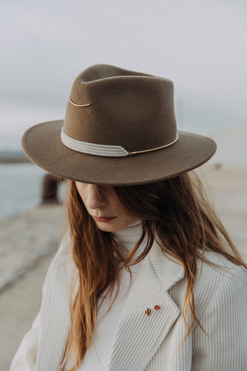 Chapeau Feutre Bianca - Sand