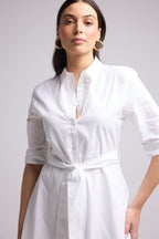 Robe Courte - Biba Court Uni - Blanc