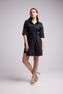 Vestido Corto - Biba Court Plain - Negro