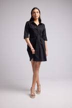 Robe Courte - Biba Court Uni - Noir