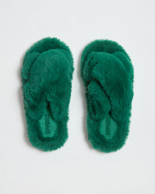 Biba Verdant Green Slipper