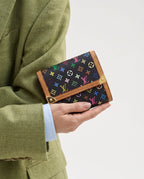 Cartera Louis Vuitton Murakami Multicolor Negra