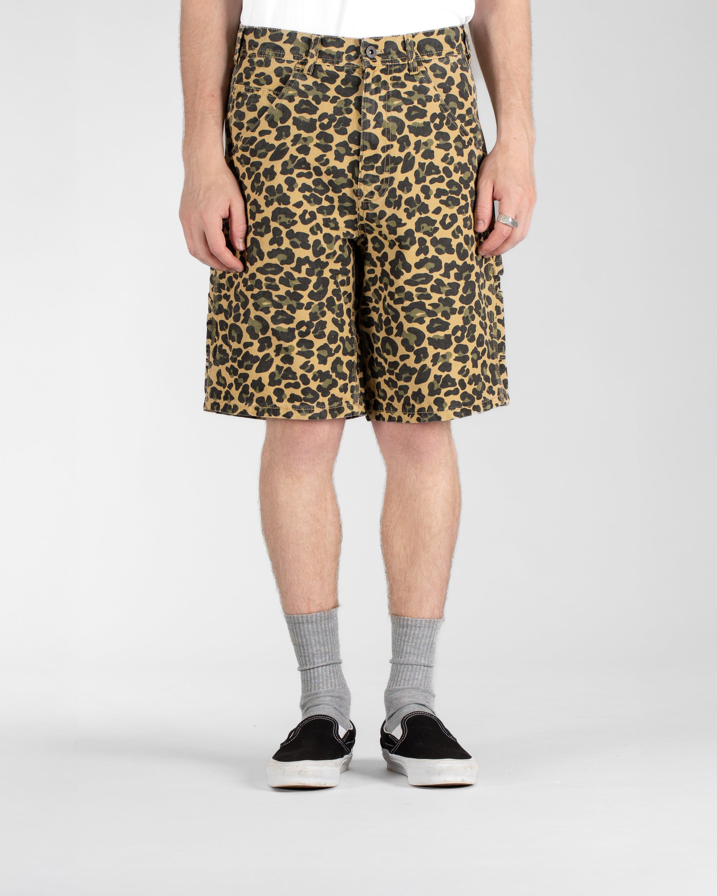 Big Job Short - Leopard Camo AW24