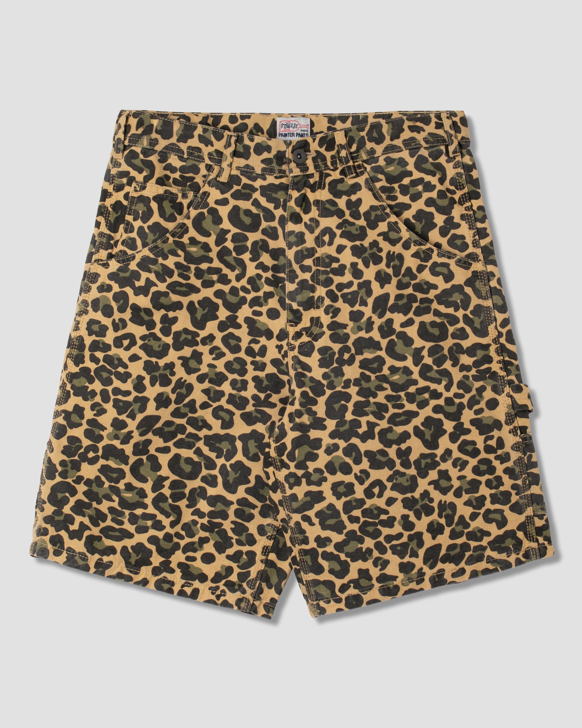 Big Job Short - Leopard Camo