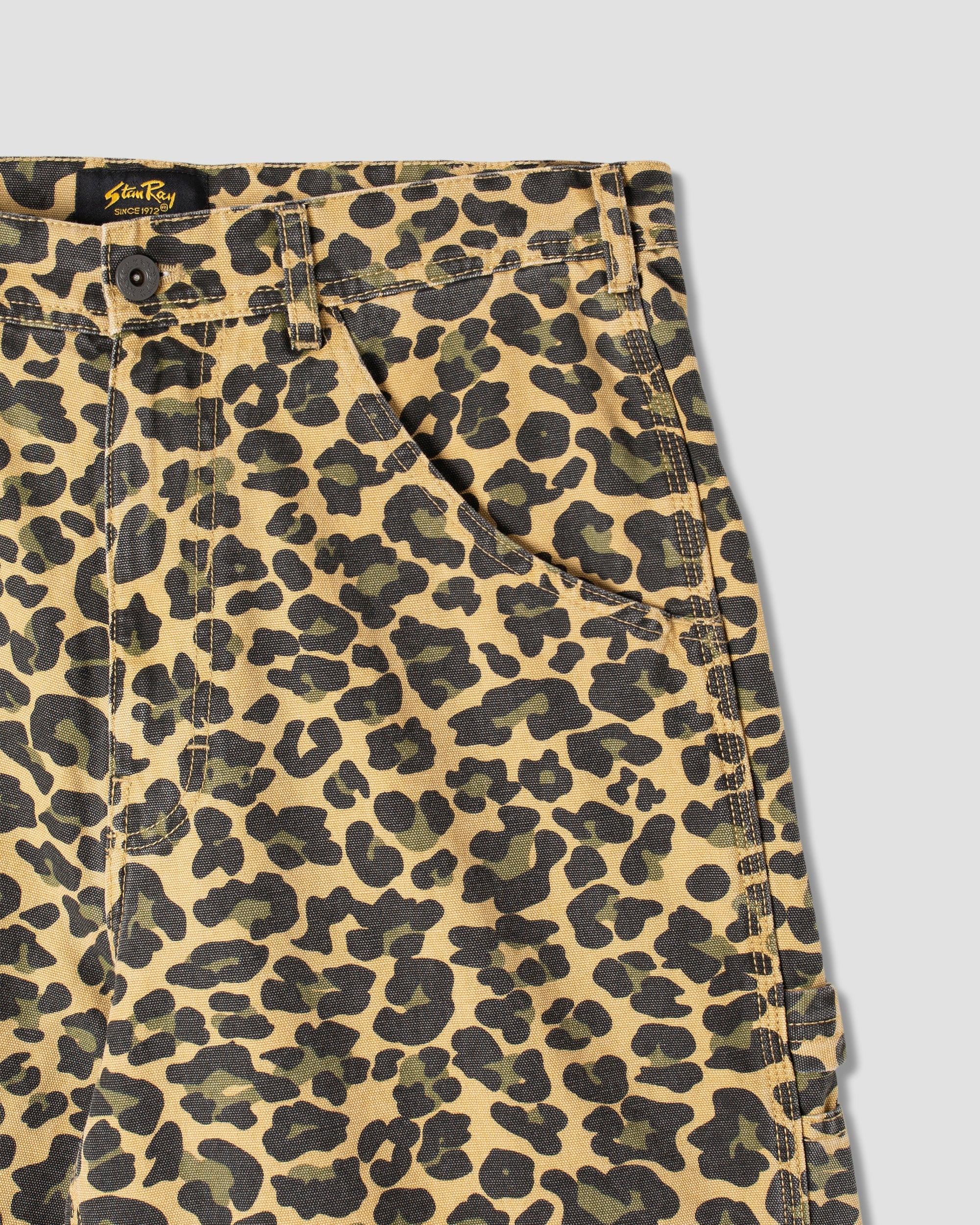 Big Job Short - Leopard Camo AW24