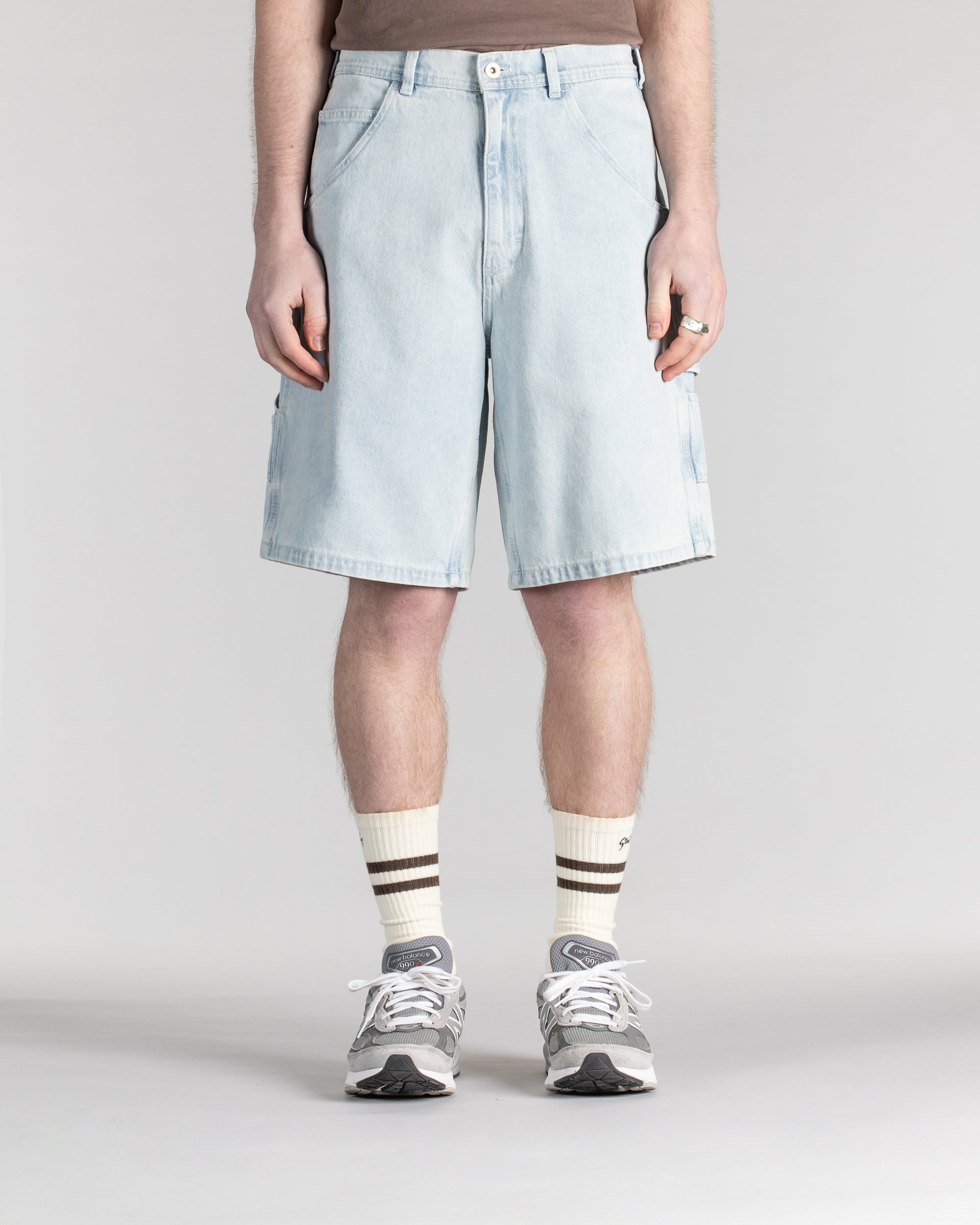 Big Job Short - Lite Blue Denim