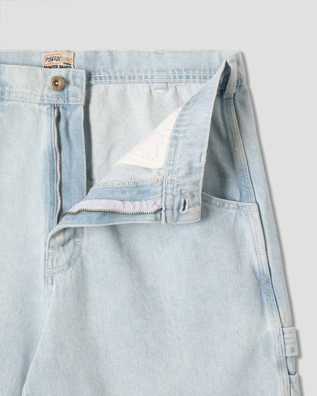 Big Job Short - Lite Blue Denim