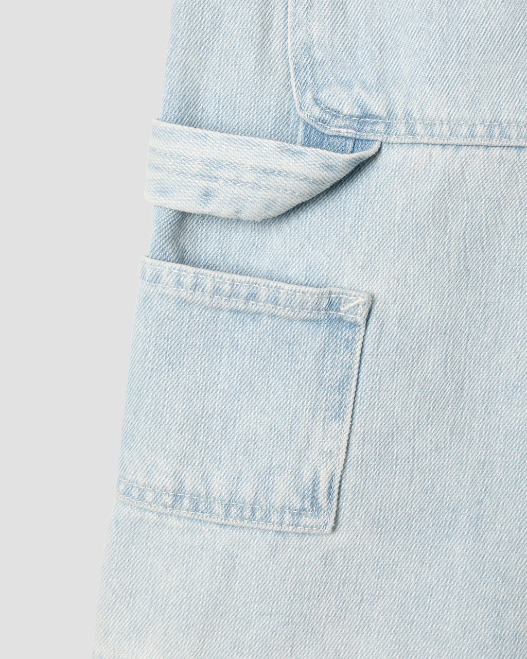Big Job Short - Lite Blue Denim