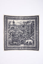 Gran bandana Grande Serre - Negro - Mujer
