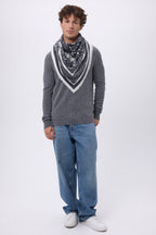 Grand Bandana Grande Serre - Noir - Homme