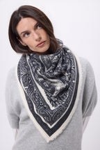 Gran bandana Grande Serre - Negro - Mujer