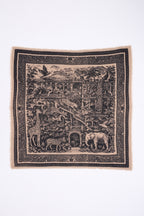 Gran bandana Grande Serre - Beige crema - Hombre