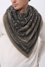 Bandana grande Grande Serre - Caqui jaspeado - Hombre