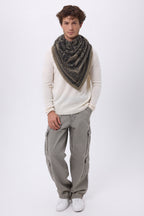 Bandana grande Grande Serre - Caqui jaspeado - Hombre