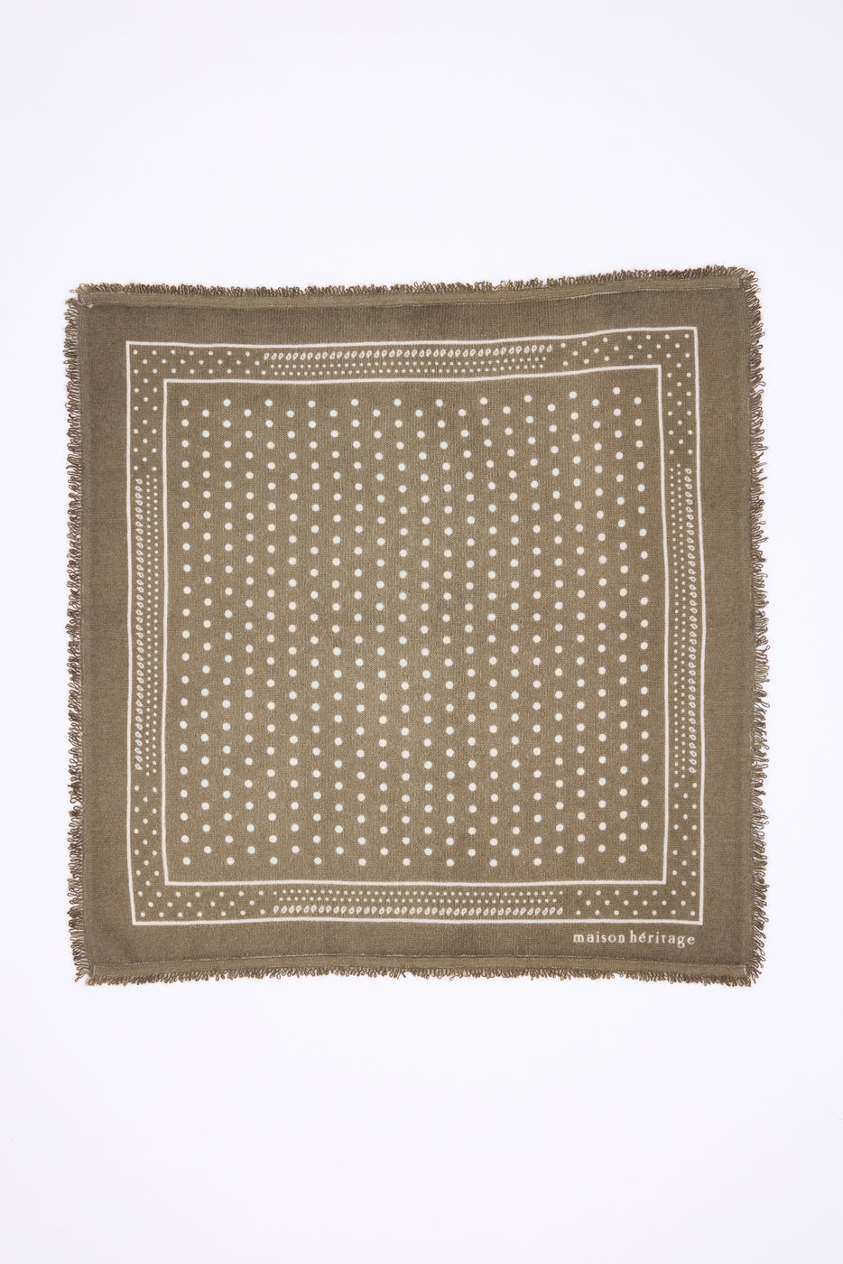 BANDANA/BIG HERITAGE POIS/LEDBURRY/ECOPAPER-M-90*90CM