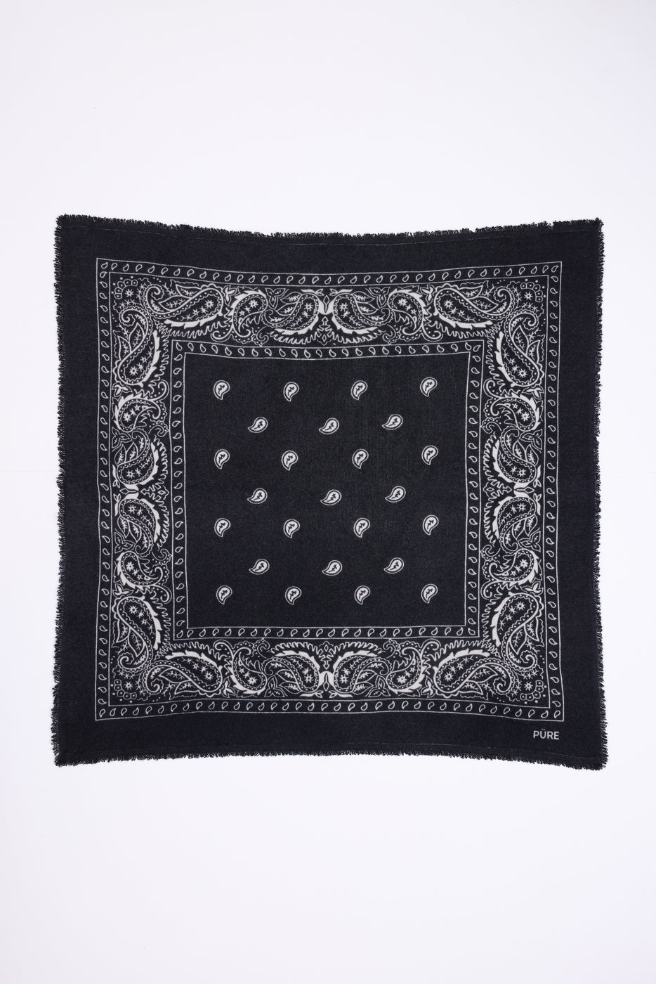 Bandana grande Presley - Negro Blanco - Hombre