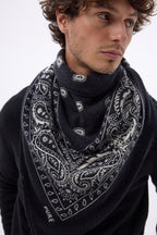 Bandana grande Presley - Negro Blanco - Hombre