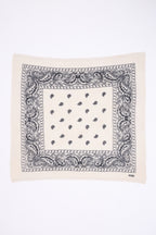 Gran bandana Presley - Blanco negro - Hombre