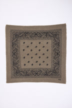 Bandana grande Presley - Caqui jaspeado negro - Hombre