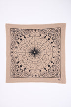 Bandana grande Zodiac - Beige crema - Hombre