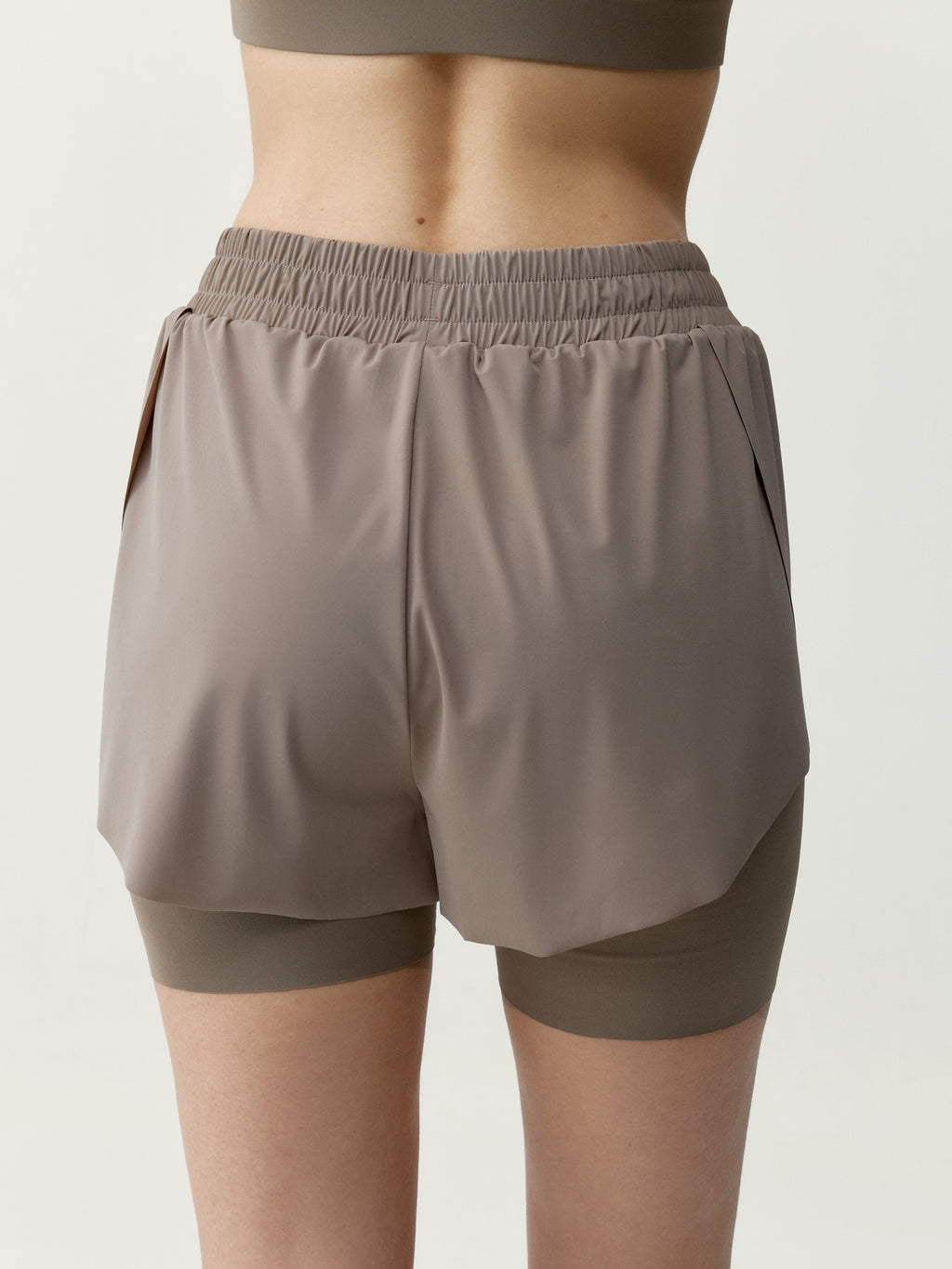 Szorty Bikila - Taupe - Damskie