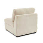 Billie - Butaca Modular 1 Plaza - Tejido Chenilla - Beige
