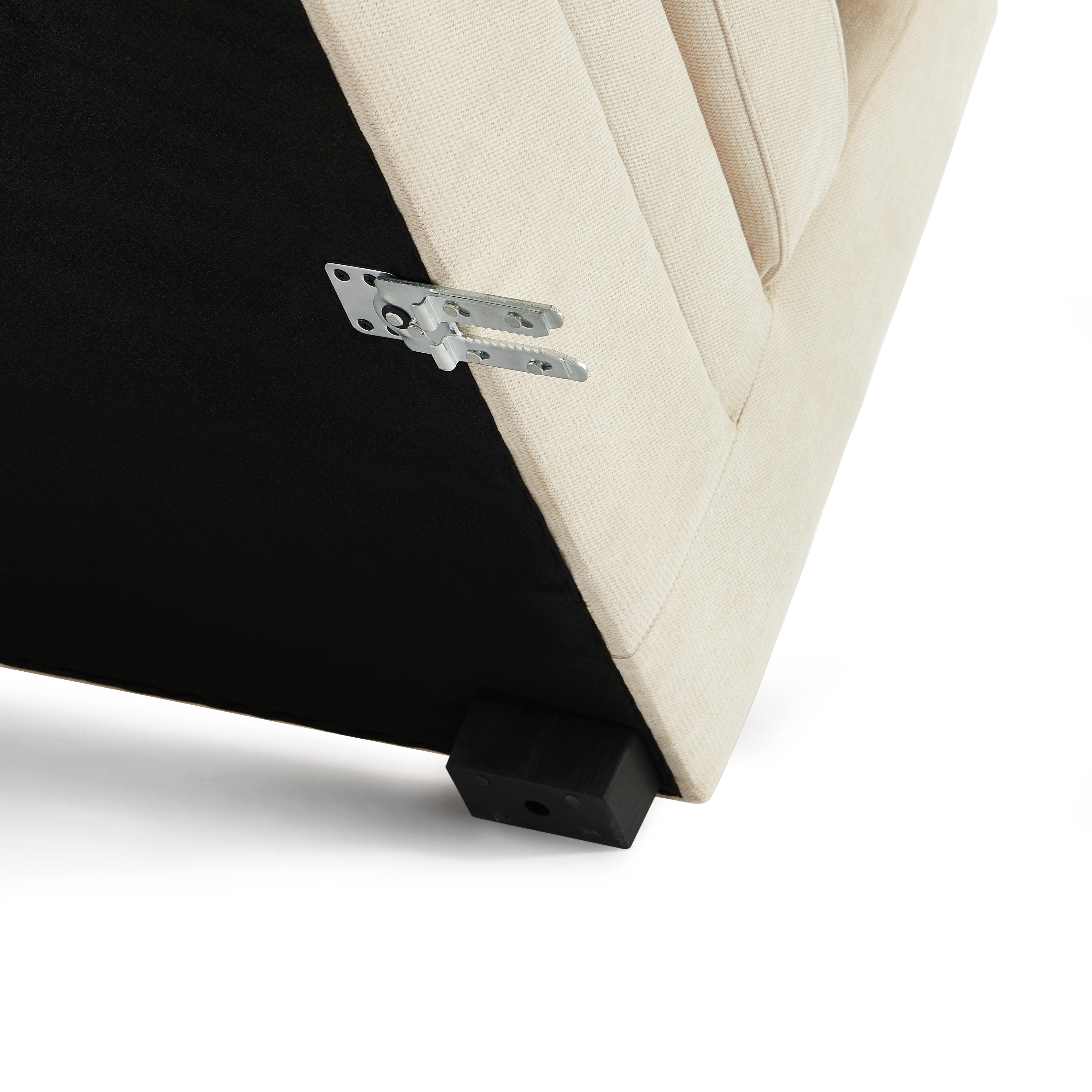 Billie - Butaca Modular 1 Plaza - Tejido Chenilla - Beige