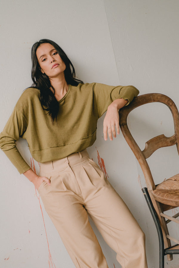 Sweater - Billie - Khaki