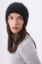Gorro – Cachemira cepillada Bill - Negro - Unisex