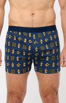 Bim Navy Boxer Shorts - Men