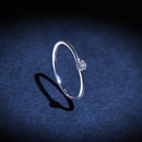 Blanc Anillo "Rinata" D 0,03Ct/7 - Oro 375/1000