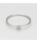 Bague "Rinata" - D 0,03Ct/7 - Or Blanc